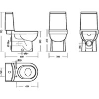 Унитаз напольный Sanita Luxe Next Slim WC.CC/Next/2-SlimDM/WHT.G/S1 - Изображение №7 — Chaika Market
