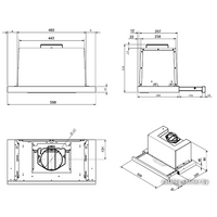 Кухонная вытяжка Smeg KSET600XE - Изображение №3 — Chaika Market