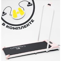 Электрическая беговая дорожка Calviano Slim Pink — Chaika Market