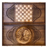 Шашки/нарды Mkhitaryan Лев DM027 - Изображение №3 — Chaika Market