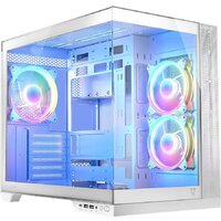 Корпус MODECOM Volcano Panorama Apex ARGB 3F Midi (белый) — Chaika Market