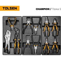 Универсальный набор инструментов Tolsen TT85416 (239 предметов) - Изображение №6 — Chaika Market