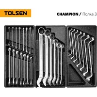 Универсальный набор инструментов Tolsen TT85416 (239 предметов) - Изображение №4 — Chaika Market