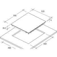 Варочная панель Candy CH 64 CCB - Изображение №2 — Chaika Market