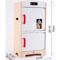Холодильник игрушечный Hape E3153-HP - Изображение №4 — Chaika Market