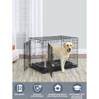 Клетка Midwest Contour для собак 2 двери 842DD (108x75x77см) - Изображение №6 — Chaika Market