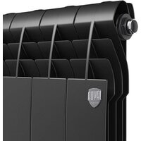 Алюминиевый радиатор Royal Thermo Biliner Alum 500 Noir Sable (4 секции) - Изображение №3 — Chaika Market