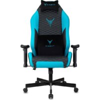 Игровое (геймерское) кресло Knight Neon (черный/голубой) - Изображение №2 — Chaika Market