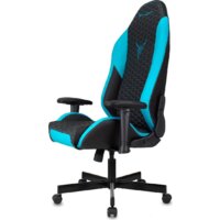 Игровое (геймерское) кресло Knight Neon (черный/голубой) - Изображение №20 — Chaika Market