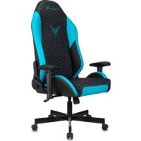 Игровое (геймерское) кресло Knight Neon (черный/голубой) - Изображение №17 — Chaika Market