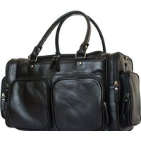 Дорожная сумка Carlo Gattini Classico Bufaloro 4012-01 (черный) — Chaika Market