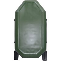 Гребная лодка Муссон S-222 (зеленый) - Изображение №2 — Chaika Market