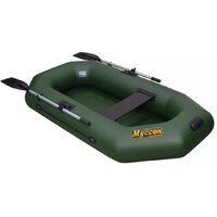 Гребная лодка Муссон S-222 (зеленый) - Изображение №4 — Chaika Market