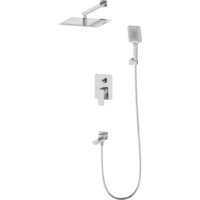 Душевой гарнитур  Oliveeka 939003 (никель) — Chaika Market