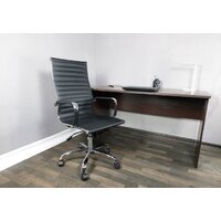 Офисное кресло Меб-ФФ MF-6002H (черный) - Изображение №5 — Chaika Market