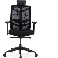 Офисное кресло Chair Meister Nature II Slider (черная крестовина, черный) - Изображение №2 — Chaika Market
