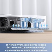 Робот-пылесос Trouver Robot Vacuum E40 Ultra RLE21SE (евровилка, белый) - Изображение №11 — Chaika Market