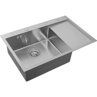Кухонная мойка ARFEKA ECO AR 780*500 L SATIN — Chaika Market