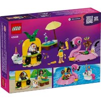 Конструктор LEGO Friends Вечеринка у бассейна с единорогами и фламинго 42658 - Изображение №3 — Chaika Market