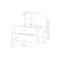 Кухонная вытяжка Elica Wise BL/A/60 - Изображение №3 — Chaika Market