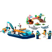 Конструктор LEGO City 60377 Исследовательская водолазная лодка - Изображение №3 — Chaika Market