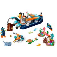 Конструктор LEGO City 60377 Исследовательская водолазная лодка - Изображение №5 — Chaika Market