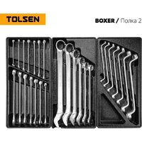 Универсальный набор инструментов Tolsen TT85415-157 (157 предметов) - Изображение №3 — Chaika Market