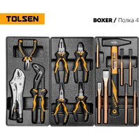 Универсальный набор инструментов Tolsen TT85415-157 (157 предметов) - Изображение №5 — Chaika Market