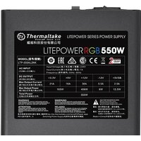 Блок питания Thermaltake Litepower RGB 550W LTP-550AL2NK - Изображение №3 — Chaika Market