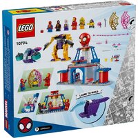 Конструктор LEGO Marvel 10794 Штаб-квартира команды пауков - Изображение №2 — Chaika Market