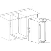 Винный шкаф Kluge KCW1702B - Изображение №8 — Chaika Market