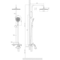 Душевая система  A-Five A5-0940 - Изображение №8 — Chaika Market