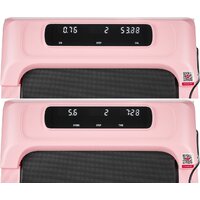 Электрическая беговая дорожка Sundays Fitness Simple Line А01 Plus (розовый) - Изображение №4 — Chaika Market