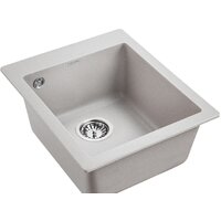 Кухонная мойка Paulmark Kante 40 PM104249-GR (серый) - Изображение №2 — Chaika Market