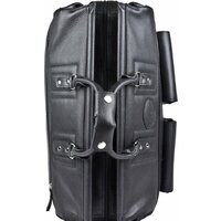 Дорожная сумка Carlo Gattini Classico Fabriano 4008-01 (черный) - Изображение №5 — Chaika Market