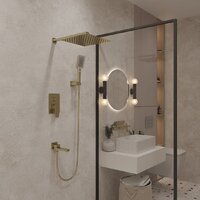 Душевой гарнитур  Oliveeka 939003 (золотой) - Изображение №2 — Chaika Market