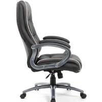 Офисное кресло Brabix Strong HD-009 (черный/серый) - Изображение №2 — Chaika Market