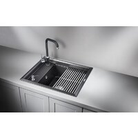 Кухонная мойка Granula KS-6004 (черный) - Изображение №2 — Chaika Market