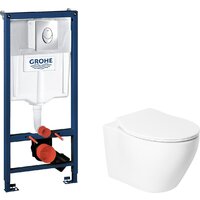 Унитаз подвесной Saniteco KW-99046 + GROHE Rapid SL 38721001 — Chaika Market
