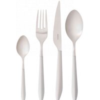 Набор столовых приборов Bugatti Ares ASBA-004F50 (24 пр, матовая сталь/слоновая кость) — Chaika Market