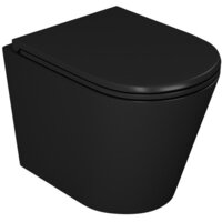 Унитаз подвесной D&K Venice DT1026025 (черный, сиденье микролифт) - Изображение №9 — Chaika Market