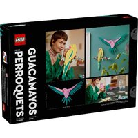 Конструктор LEGO Art 31211 Коллекция фауны - Попугаи Ара - Изображение №2 — Chaika Market