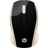 Мышь HP Wireless Mouse 200 (черный/золотистый) — Chaika Market