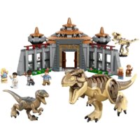 Конструктор LEGO Jurassic World 76961 Центр для посетителей: Ти-рекс против Раптора - Изображение №3 — Chaika Market