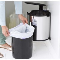 Мусорное ведро Brabantia Built in Bin 15 л (белый) - Изображение №6 — Chaika Market