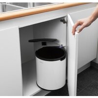 Мусорное ведро Brabantia Built in Bin 15 л (белый) - Изображение №8 — Chaika Market