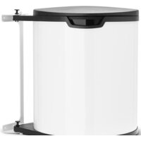 Мусорное ведро Brabantia Built in Bin 15 л (белый) - Изображение №2 — Chaika Market