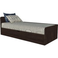 Кровать Интерлиния Анеси-3 с ПМ (дуб венге) — Chaika Market