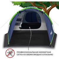 Треккинговая палатка RSP Outdoors River 3 (синий) - Изображение №5 — Chaika Market