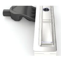 Трап/канал Berges Wasserhaus B1 Keramik 900 (матовый хром) - Изображение №3 — Chaika Market